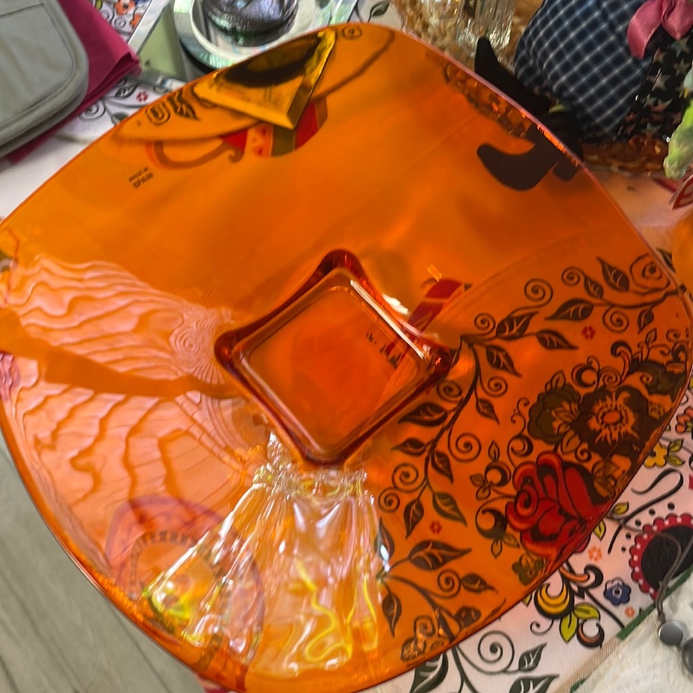 Orange 🍊 Fruit Bowl…. Made in Spain.